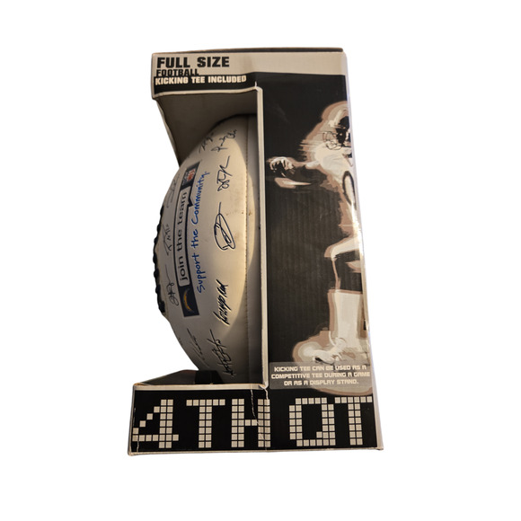 San Diego Chargers 2007 AFC West Champions Football Box #406 of 600 - Picture 3 of 6